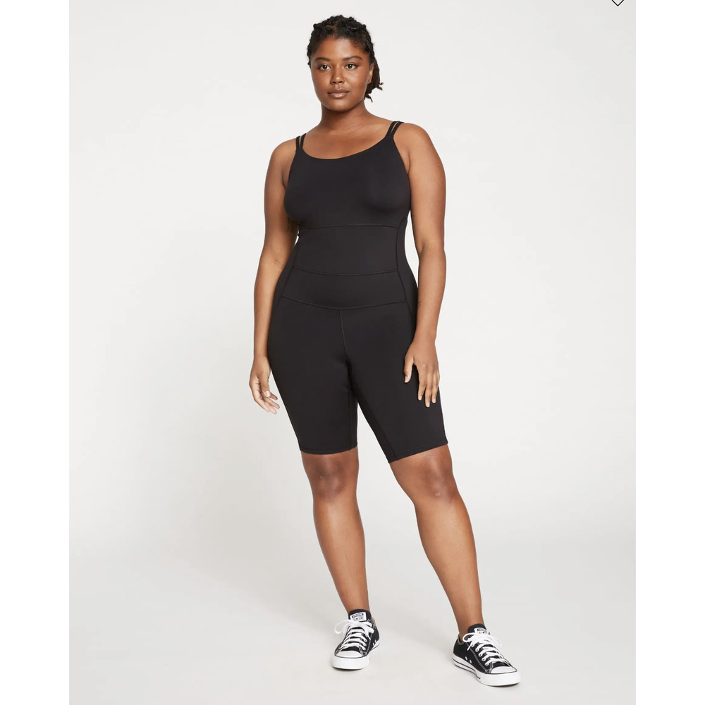 Universal Standard Next-to-Naked Bodyshort Black Bodysuit Playsuit M 18-20